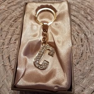 Argento SC keychain Letter "C"